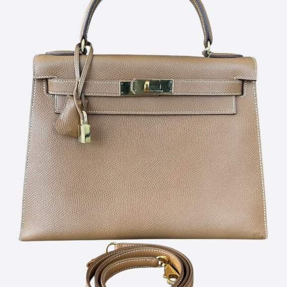 Hermes Brown Epsom Kelly 28 - Picture 1 of 7